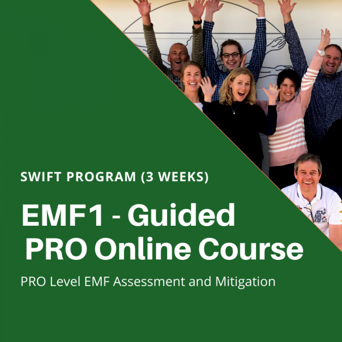 Swift EMF1 PRO EMF Radiation Assessment and Mitigation Consultant Training